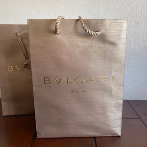 Bvlgari gift bags
